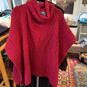 Aran Irish Cape/Poncho